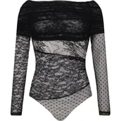 Body - Pinko Koronkowe body | Slim Fit - miniaturka - grafika 1