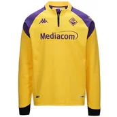 Koszulki i topy damskie - Kappa 2023-2024 Fiorentina Half Zip Training Top (żółty) - miniaturka - grafika 1