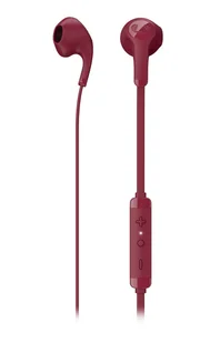 Fresh n Rebel Flow Ruby Red - Bordowe (3EP600RR) - Słuchawki - miniaturka - grafika 1
