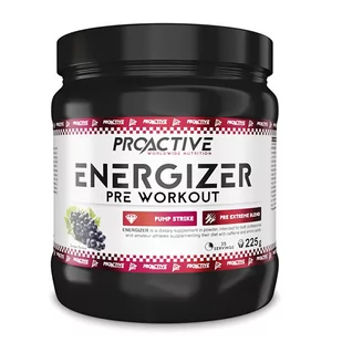 ENERGIZER - przedtreningówka - ProActive - 225g GRAPE - Przedtreningówki - miniaturka - grafika 1
