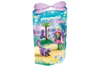 Playmobil MAŁA WRÓŻKA Z SOWĄ I SKUNKSEM 9140 - Klocki - miniaturka - grafika 1