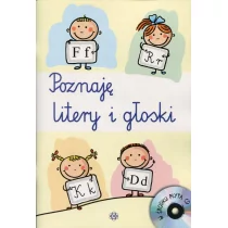 Poznaję litery i głoski z płytą CD - Harmonia - Edukacja przedszkolna - miniaturka - grafika 1