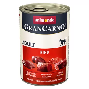 Animonda GranCarno Dorosłe Wołowina 400g 1109 - Mokra karma dla psów - miniaturka - grafika 4
