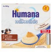 Desery dla dzieci - Humana Milk Minis Deserek mleczny po 8. miesiącu kaszka z herbatnikiem 400 g - miniaturka - grafika 1