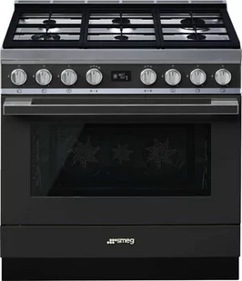 Kuchenka gazowo-elektryczna Smeg CPF9GPAN - Kuchenki gazowo-elektryczne - miniaturka - grafika 1