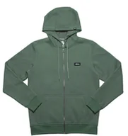 Bluzy męskie - bluza męska FALLEN TRADITION ZIP HOODIE Olive/Black - miniaturka - grafika 1