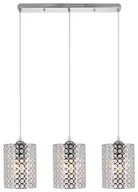 Lampy sufitowe - ELEM Lampa z kryształowymi kloszami do jadalni 5010/3 8C z serii ASTER - miniaturka - grafika 1