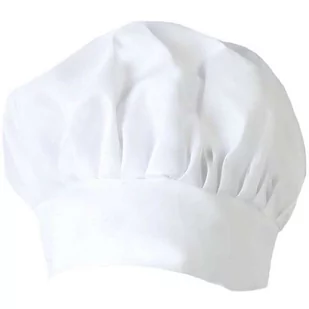 Czapka "Szefa Kuchni", biała, rozmiar uniwersalny - Dodatki do strojów karnawałowych - miniaturka - grafika 1