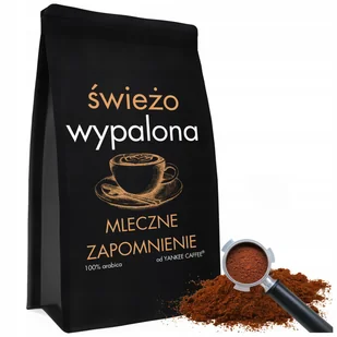 Kawa mielona 500g Świeżo Palona 100% Arabica MLECZNE ZAPOMNIENIE - Kawa - miniaturka - grafika 1