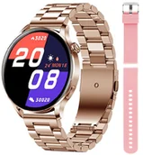 Smartwatch - Hagen HC9.110.1110.539-SET Różowe złoto + pasek - miniaturka - grafika 1