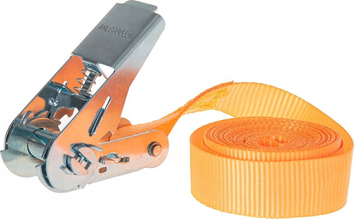 Pas transportowy z napinaczem jednoczęściowy 25mmx4m 1600kg 20/80