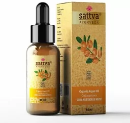 Organiczny olej arganowy, Sattva, 50 ml - Suplementy naturalne - miniaturka - grafika 1