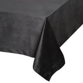 Obrusy i serwetki - Obrus EUROFIRANY Melinda 140 x 220 cm Czarny - miniaturka - grafika 1