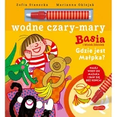 Książki edukacyjne - Basia i Misiek Zdzisiek Gdzie jest Małpka Wodne czary-mary - miniaturka - grafika 1
