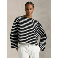 Bluzki damskie - POLO RALPH LAUREN Bluzka MARINER Oversize fit - miniaturka - grafika 1