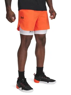 Under Armour Szorty sportowe "Vanish Elite" w kolorze pomarańczowym - Spodenki męskie - miniaturka - grafika 1
