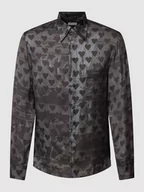 Koszule męskie - Koszula casualowa o kroju regular fit z wiskozy model ‘BAARNEY’ - miniaturka - grafika 1
