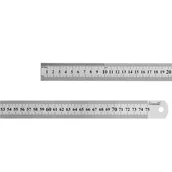 Poziomice, łaty, miary - Drel Przymiar liniowy stal nierdzewna 750 mm - miniaturka - grafika 1