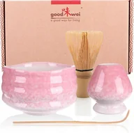 Herbata - Zestaw Do Herbaty Matcha Z Ceramiczną Miską I Akcesoriami Zestaw Matcha - miniaturka - grafika 1