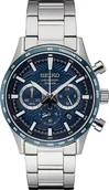 Zegarki męskie - Zegarek Seiko Zegarek męski Seiko SSB445P1 srebrny - miniaturka - grafika 1