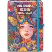 Kalendarze - Kalendarz Ucznia 2025/2026 B6 TNS Dziewczyna - miniaturka - grafika 1
