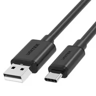 Kable USB - Unitek KABEL USB-A 2.0 - USB-C, 2M, C14068BK C14068BK - miniaturka - grafika 1