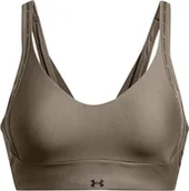 Bielizna sportowa damska - Under Armour Stanik treningowy UA Infinity Low 2.0 Strap Bra Brązowy XS - miniaturka - grafika 1