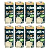 Napoje roślinne - Alpro Napój sojowy wysokobiałkowy Waniliowy zestaw 8 x 1 l - miniaturka - grafika 1