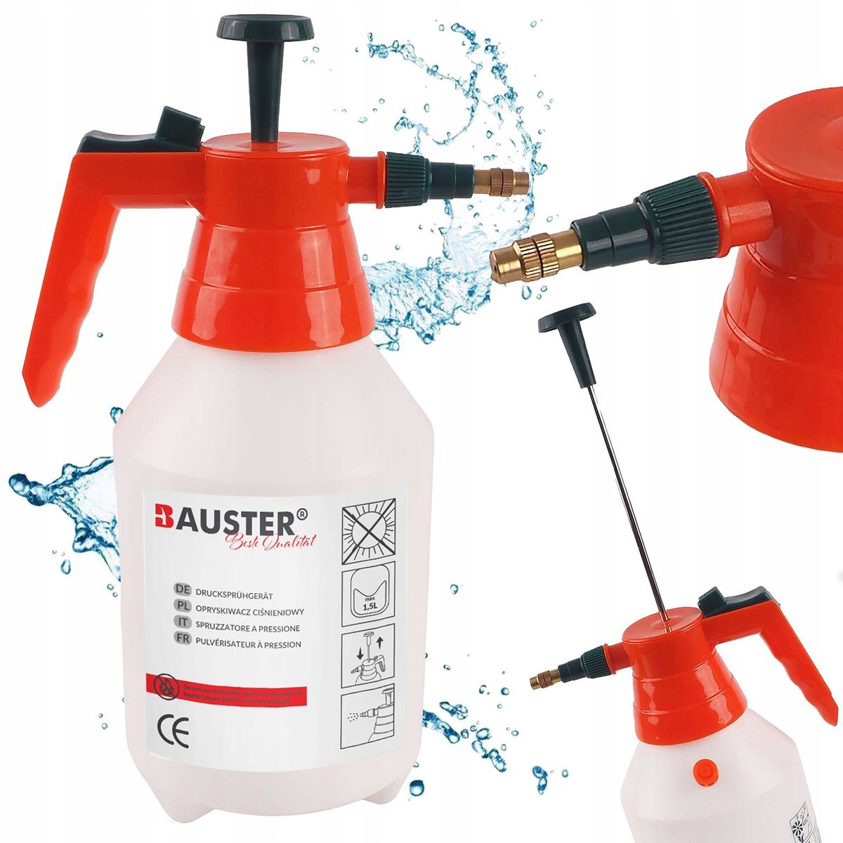 Opryskiwacz ciśnieniowy 1,5L ręczny