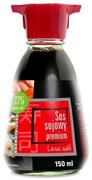 Zdrowa żywność - House of Asia Sos sojowy premium o obniżonej zawartości soli 150ml - 1285-uniw - miniaturka - grafika 1