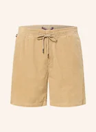 Spodenki damskie - Tommy Hilfiger Szorty Sztruksowe beige - miniaturka - grafika 1