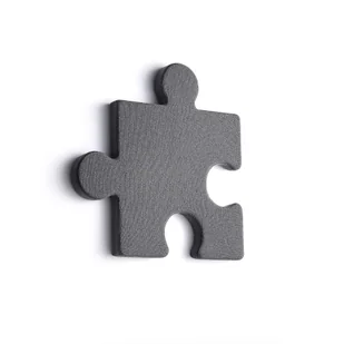Panel akustyczny POLY, puzzel, 700x700x50 mm, ścienny, ciemnoszary - Płyty i maty izolacyjne - miniaturka - grafika 1