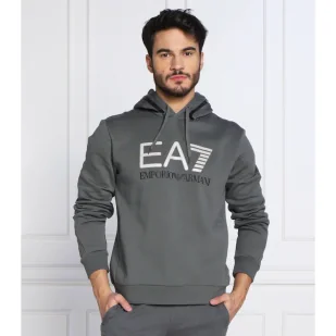 EA7 Bluza | Regular Fit - Bluzy męskie - miniaturka - grafika 1