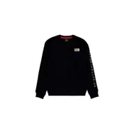 Bluzy męskie - Alpha Industries Camo Sleeve Crewneck 156306-03 M - miniaturka - grafika 1