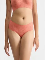 Majtki damskie - Sloggi Figi klasyczne Zero Feel Bliss 10219689 Pomarańczowy - miniaturka - grafika 1