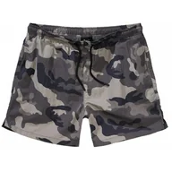 Kąpielówki męskie - Szorty kąpielowe Brandit Swimshort Basic - Grey / Camo XXL [XXL] - miniaturka - grafika 1