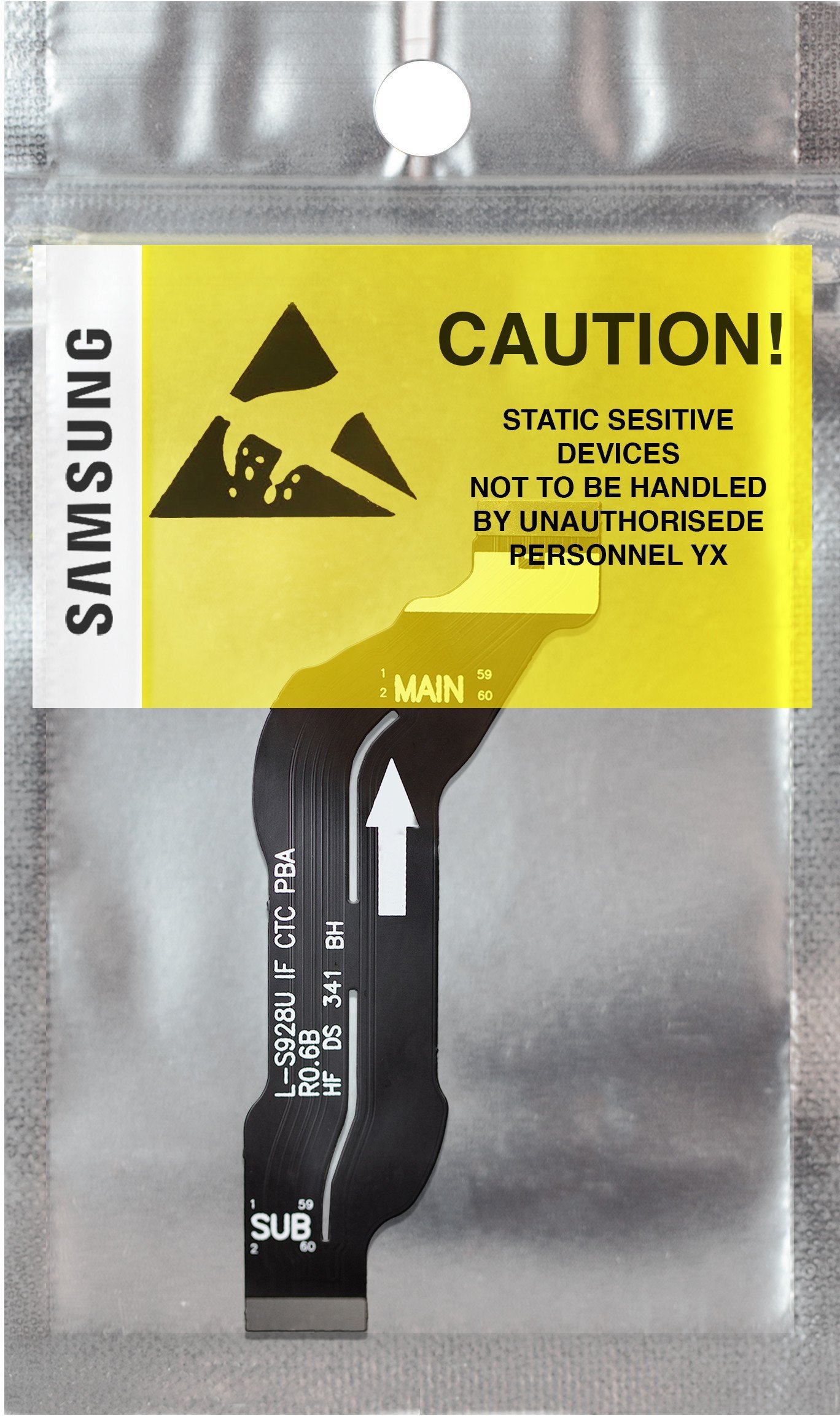 Taśma Główna do Samsung Galaxy S24 Ultra Sygnałowa Oryginał Zila SM-S928B 5904858385423