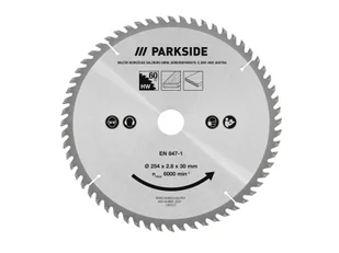 PARKSIDE® Tarcze do piły tarczowej (Brzeszczot do piły tarczowej Ø 254 mm, 2 sztuki) - Tarcze do pił - miniaturka - grafika 1