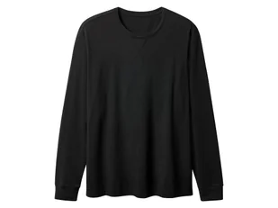 esmara Men Koszulka termiczna męska z długim rękawem (Czarny, 4XL (68/70)) - Koszulki sportowe męskie - miniaturka - grafika 1