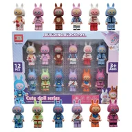 Figurki dla dzieci - 12 Figurkek Figurki Ludziki z Klocków Potworki Potwory Klocki - miniaturka - grafika 1