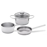 Zestawy garnków i patelni - Fissler 3-częściowy komplet do przyrządzania przekąsek 0831603000 - miniaturka - grafika 1