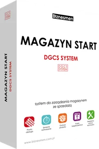 Magazyn Start DGCS System 1 stanowisko Magazyn Start DGCS System - Programy finansowe i kadrowe - miniaturka - grafika 1