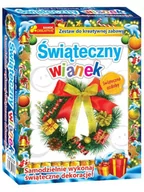 Zabawki kreatywne - Ranok Creative Zestaw do kreatywnej zabawy - Świąteczny wianek - wysyłka w 24h !!! - miniaturka - grafika 1