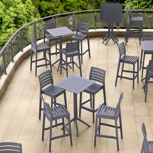 Stół barowy Siesta Sky Folding Taupe - Meble gastronomiczne - miniaturka - grafika 8