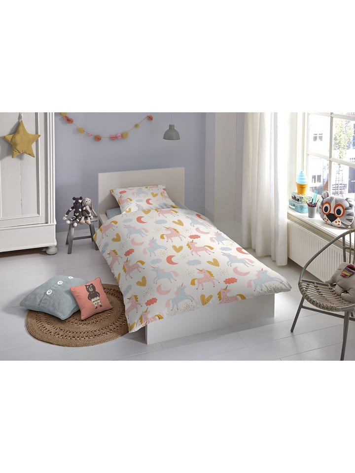 Good Morning Komplet pościeli w kolorze jasnoróżowym