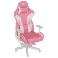 Fotele gamingowe - Fotel GENESIS Nitro 710 Różowo-biały - miniaturka - grafika 1