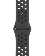 Akcesoria do smartwatchy - Apple Pasek silikonowy 42/44/45 mm w kolorze czarnym - miniaturka - grafika 1