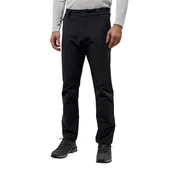 Spodnie sportowe męskie - Męskie spodnie termiczne Jack Wolfskin ACTIVATE THERMIC PANTS M black - 52L - miniaturka - grafika 1