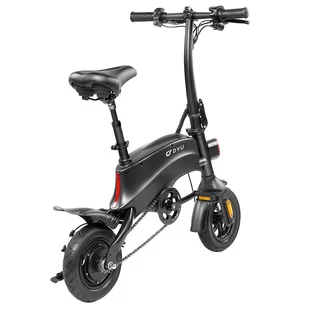 DYU Rower elektryczny S2 Czarny - Rowery elektryczne - miniaturka - grafika 2