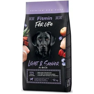 FITMIN dog For Life Light &amp; Senior 12kg - Sucha karma dla psów - miniaturka - grafika 1
